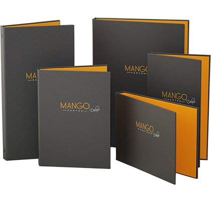 Speisekarten Kollektion Mango